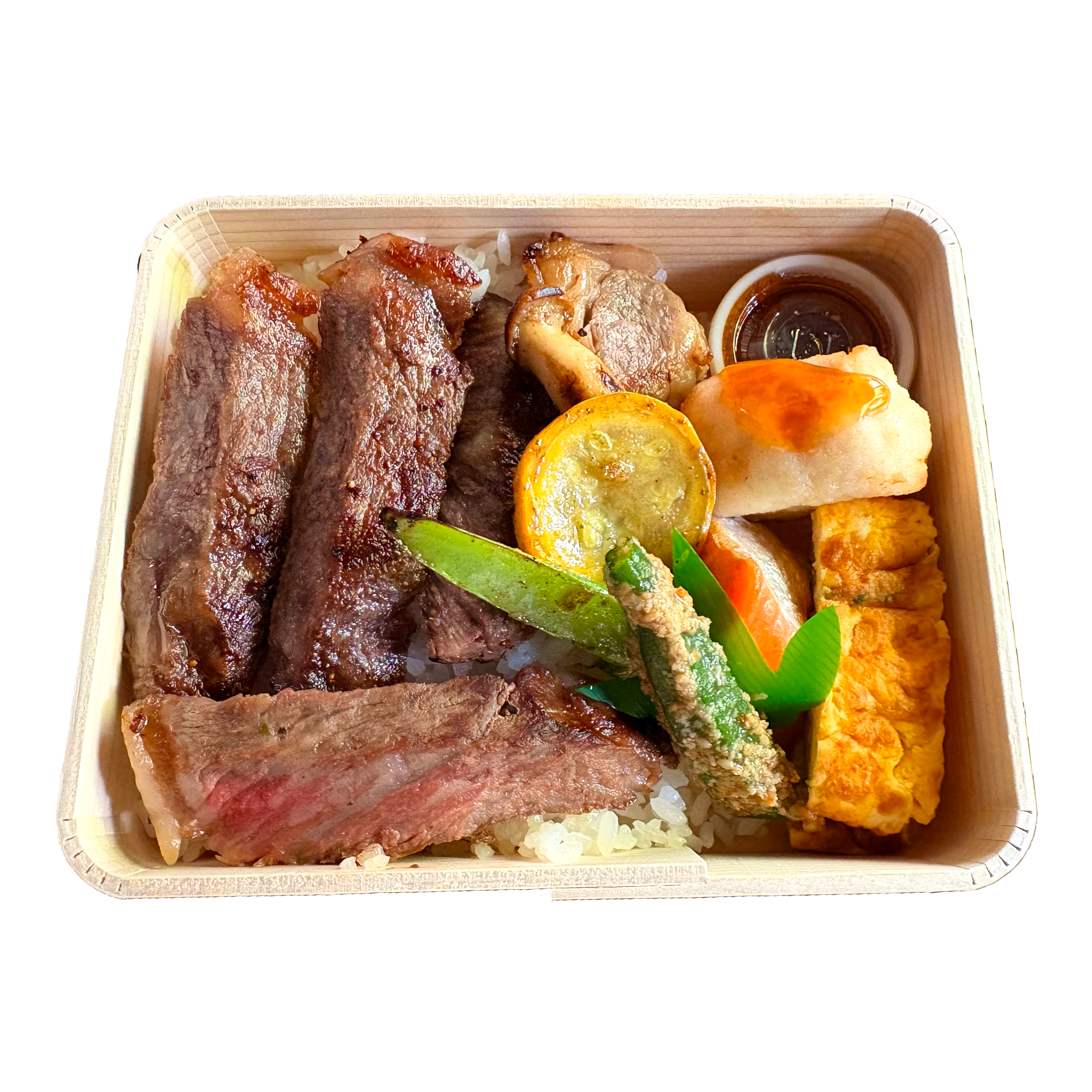 ロースステーキ弁当